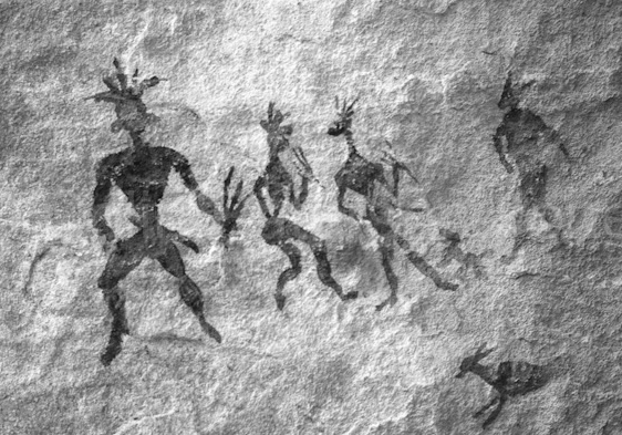 Bushman art in the KwaZulu-Natal Drakensberg, South Africa